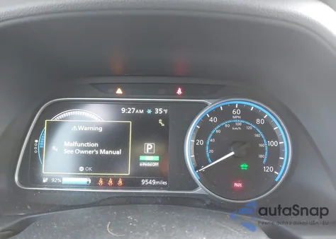 2025 Nissan Leaf Sv Plus из США, поврежденный, VIN 1N4CZ1CV4SC557274